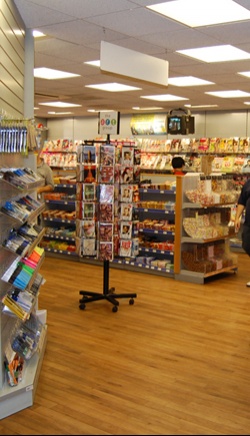 Inside the paper shop
